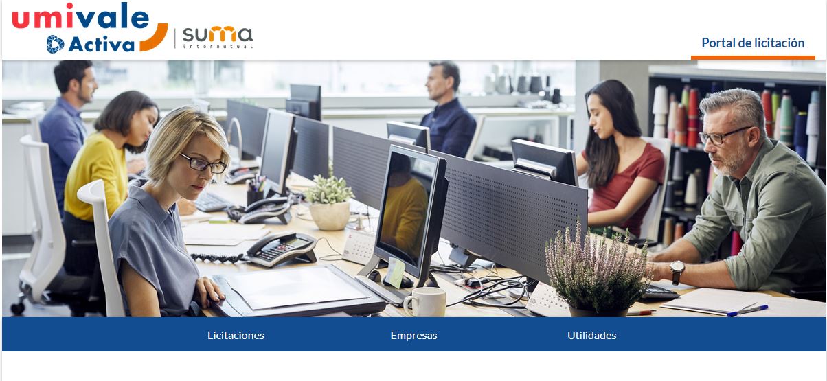 Portal de licitación electrónica