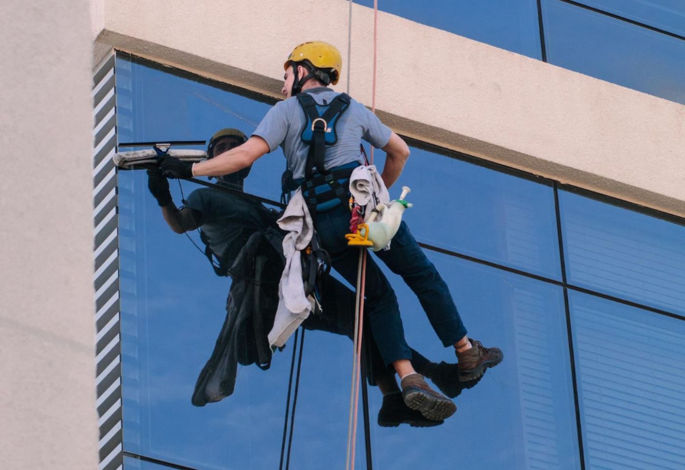 Trabajador arnés