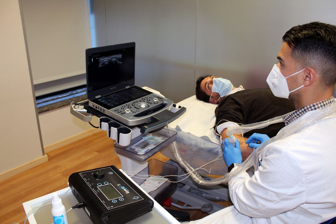 Electrolisis percutanea umivale activa