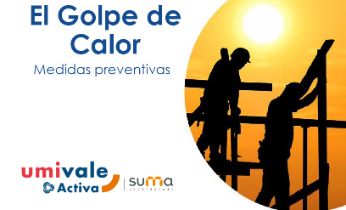 ¿Cómo evitar sufrir un golpe de calor en el trabajo?