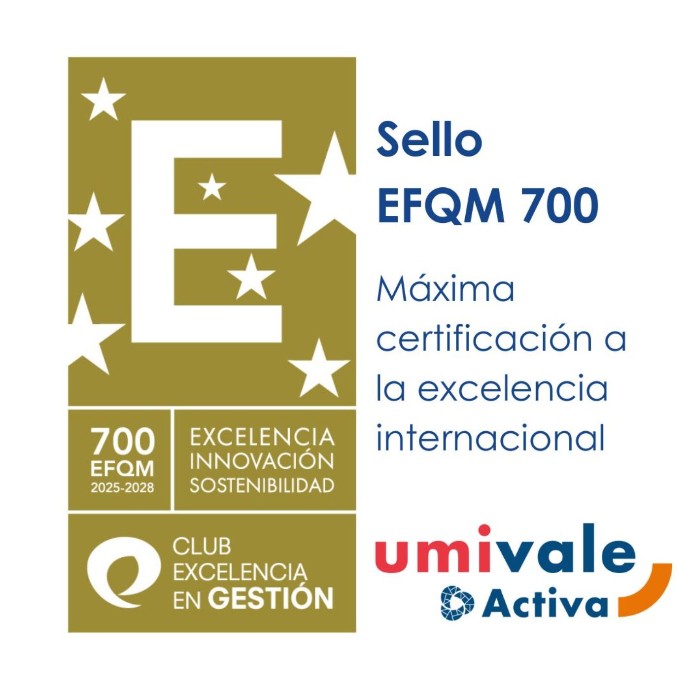 renovación EFQM 700 uA