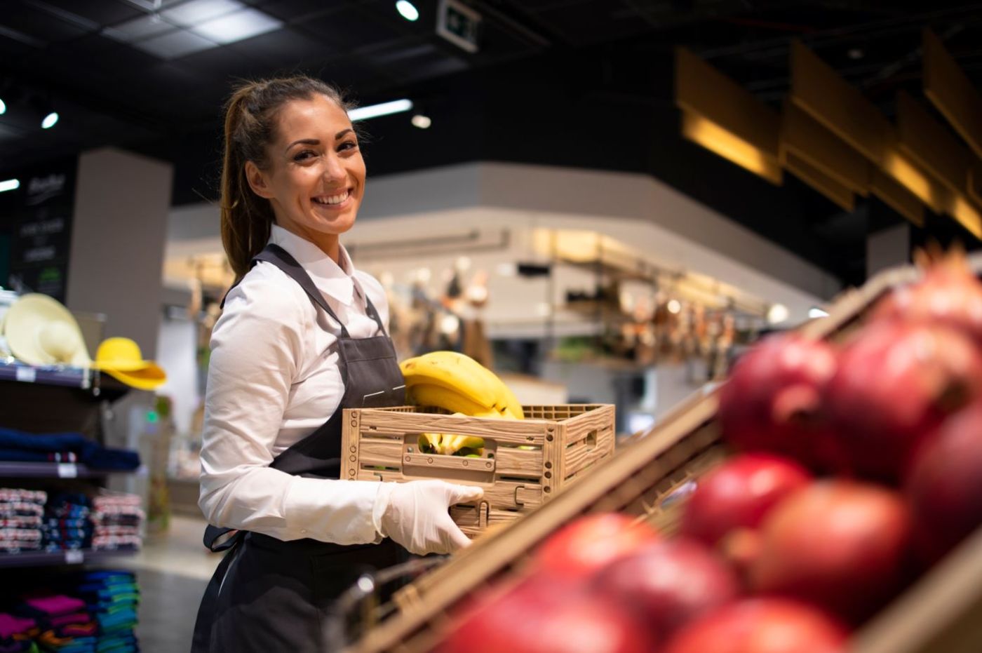 trabajos sector comercio alimentación