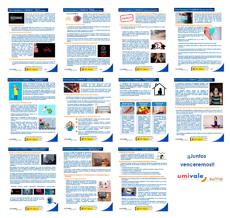 Carteles coronavirus