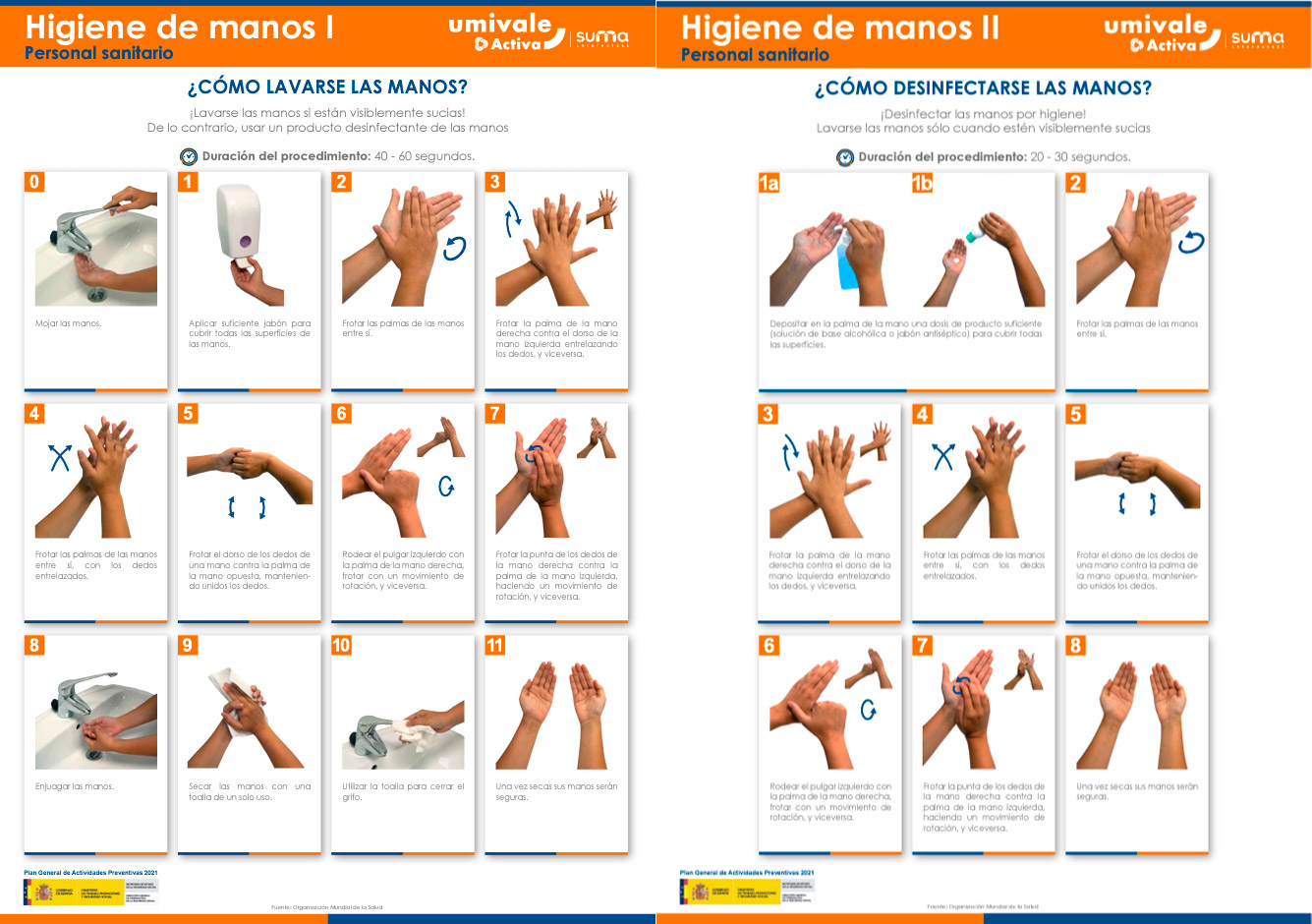 Carteles manos