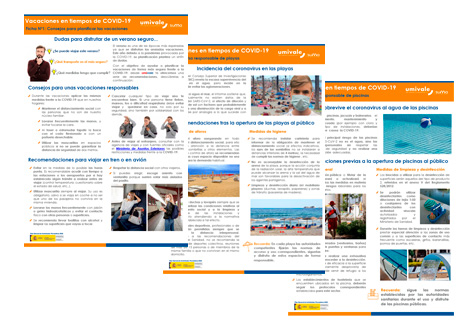 Fichas vacaciones coronavirus