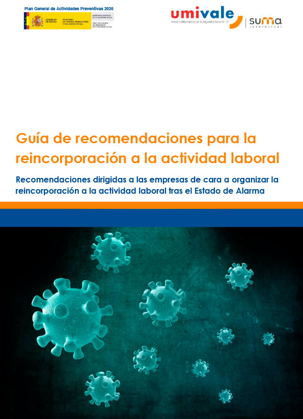 Guía de recomendaciones para la reincorporación a la actividad
