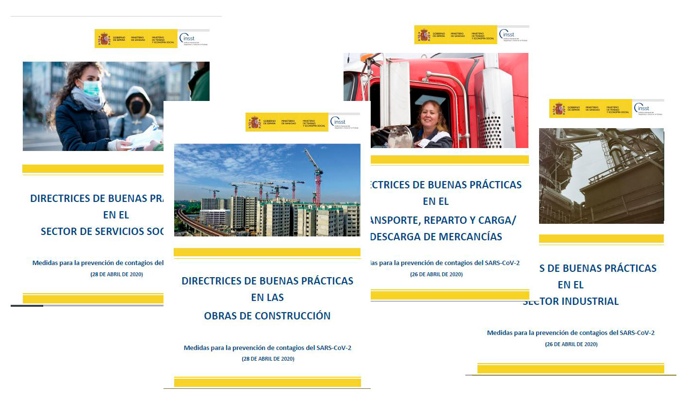 Directrices de buenas prácticas para prevenir el riesgo de exposición laboral al coronavirus SARS-CoV-2