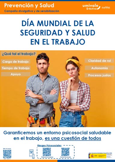 Póster Día Mundial de la Seguridad y Salud 2026